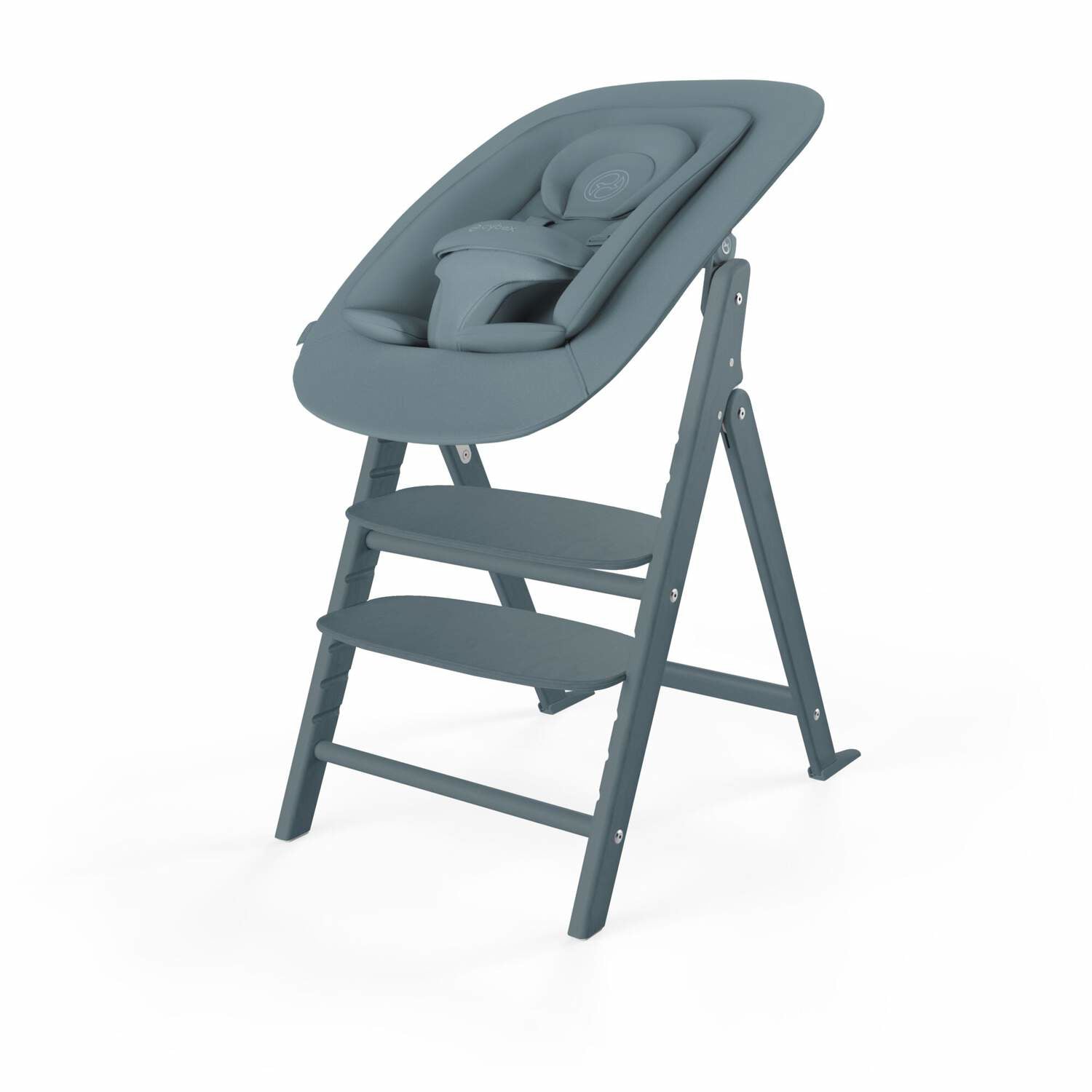 Cybex® Otroški stolček za hranjenje Click&Fold 4v1 Stone Blue Cybex