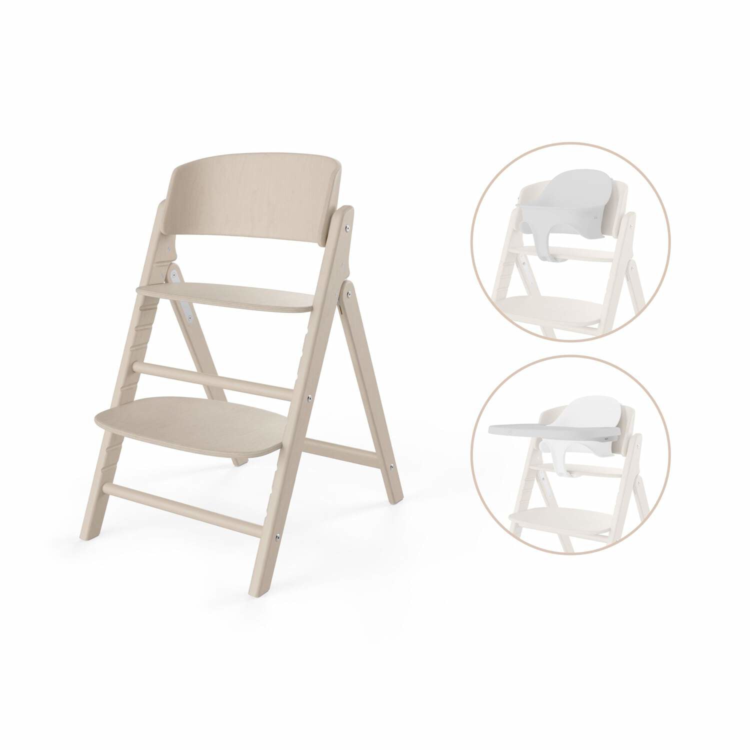 Cybex® Otroški stolček za hranjenje Click&Fold 3v1 All Natural Cybex