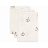 Jollein® Washcloths Muslin Nostalgic Ride (3pack)