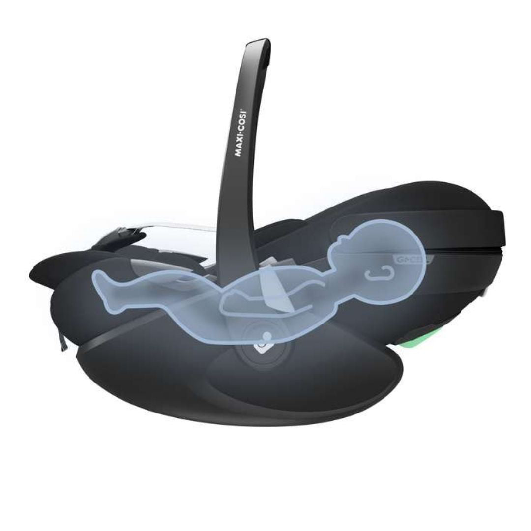 Maxi Cosi® Otroški avtosedež / lupinica i-size 40-87 cm Pebble 360 pro 2 twillic Black Maxi Cosi