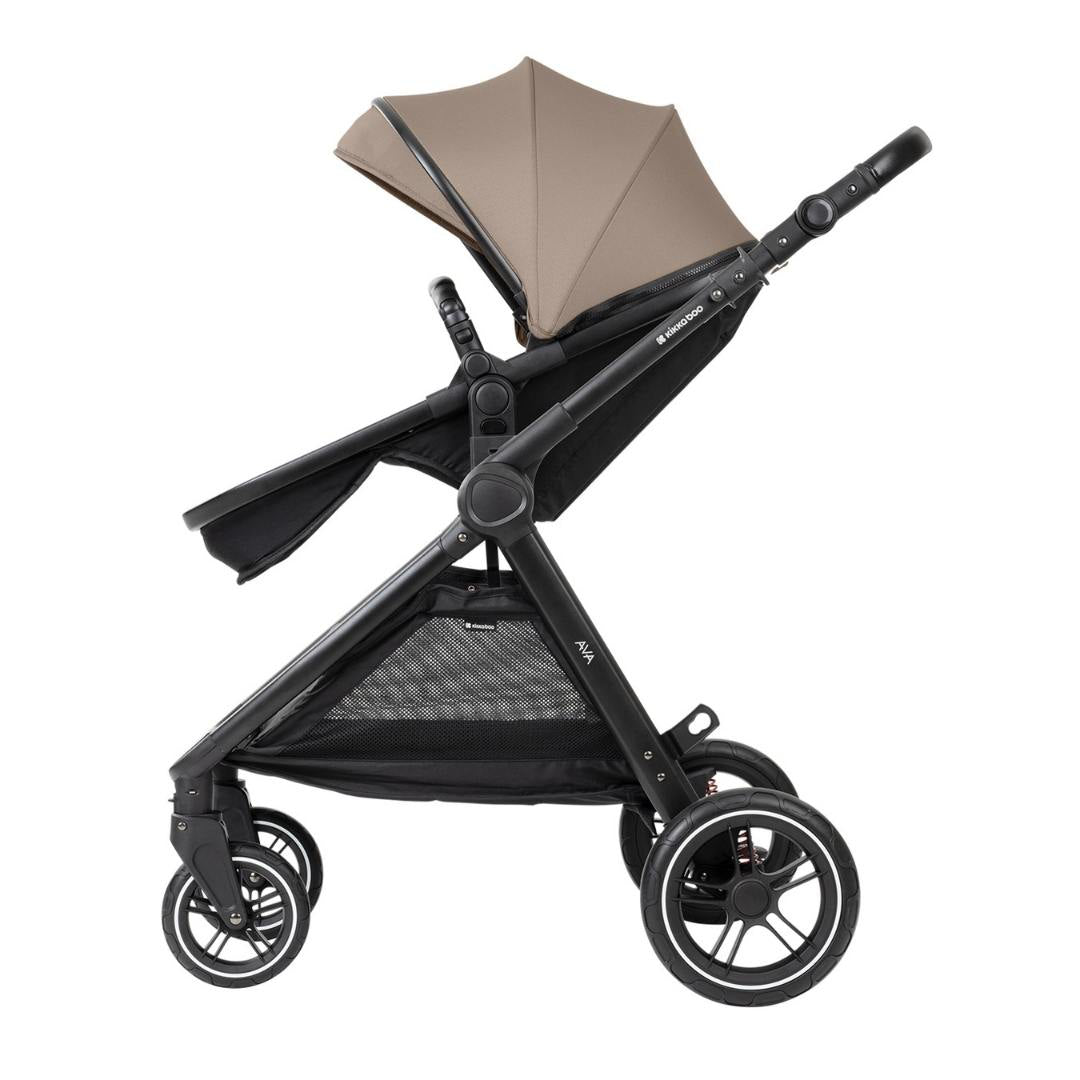 KikkaBoo® Otroški voziček s košaro 3v1 Ava Beige KikkaBoo