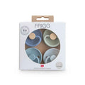 Frigg® Sada 4 dudlíků ze silikonu Skyline Serenity (0-6m)
