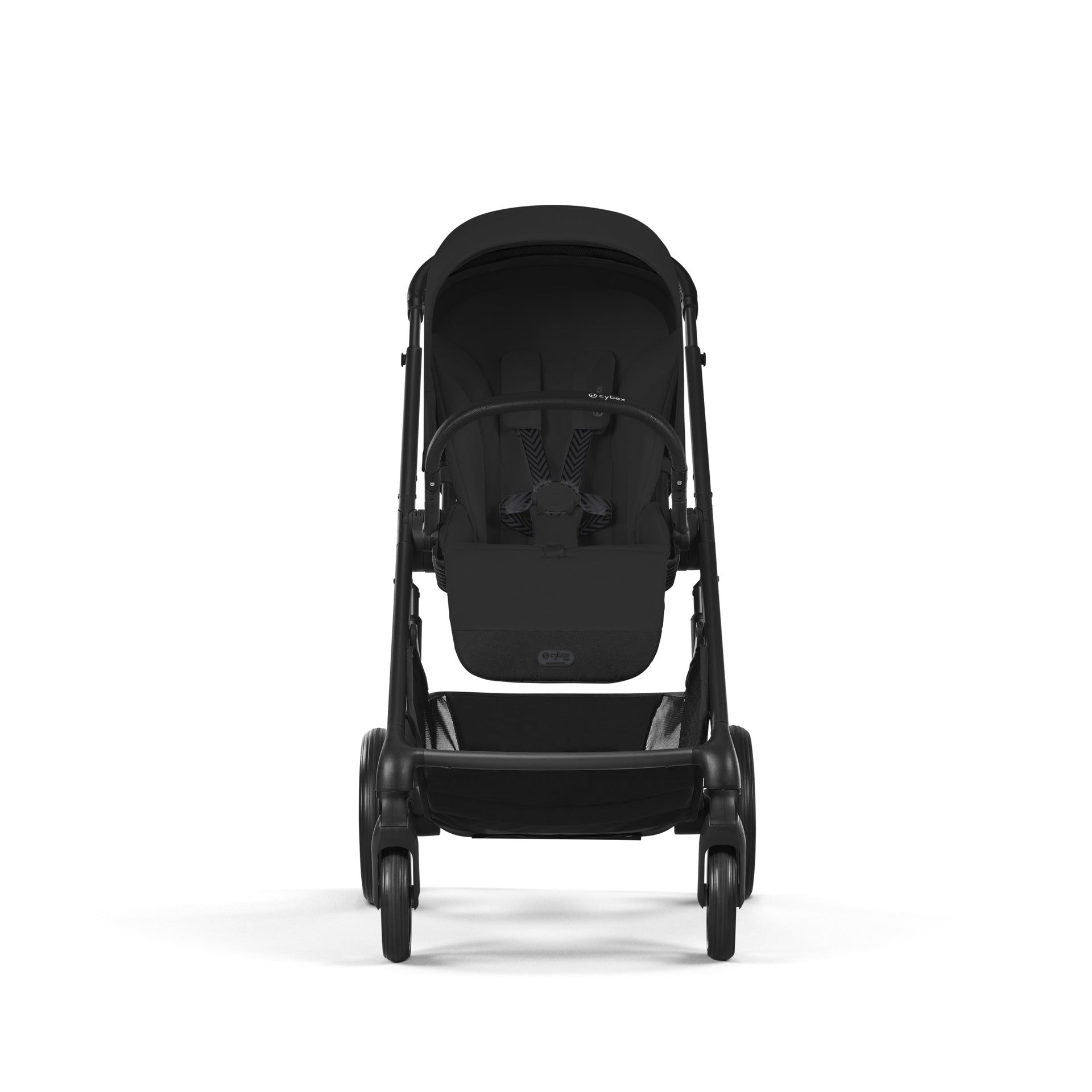 Cybex® Otroški voziček 3v1 Balios S Lux + Avtosedež Cloud G Moon Black (+ Rain cover) Cybex