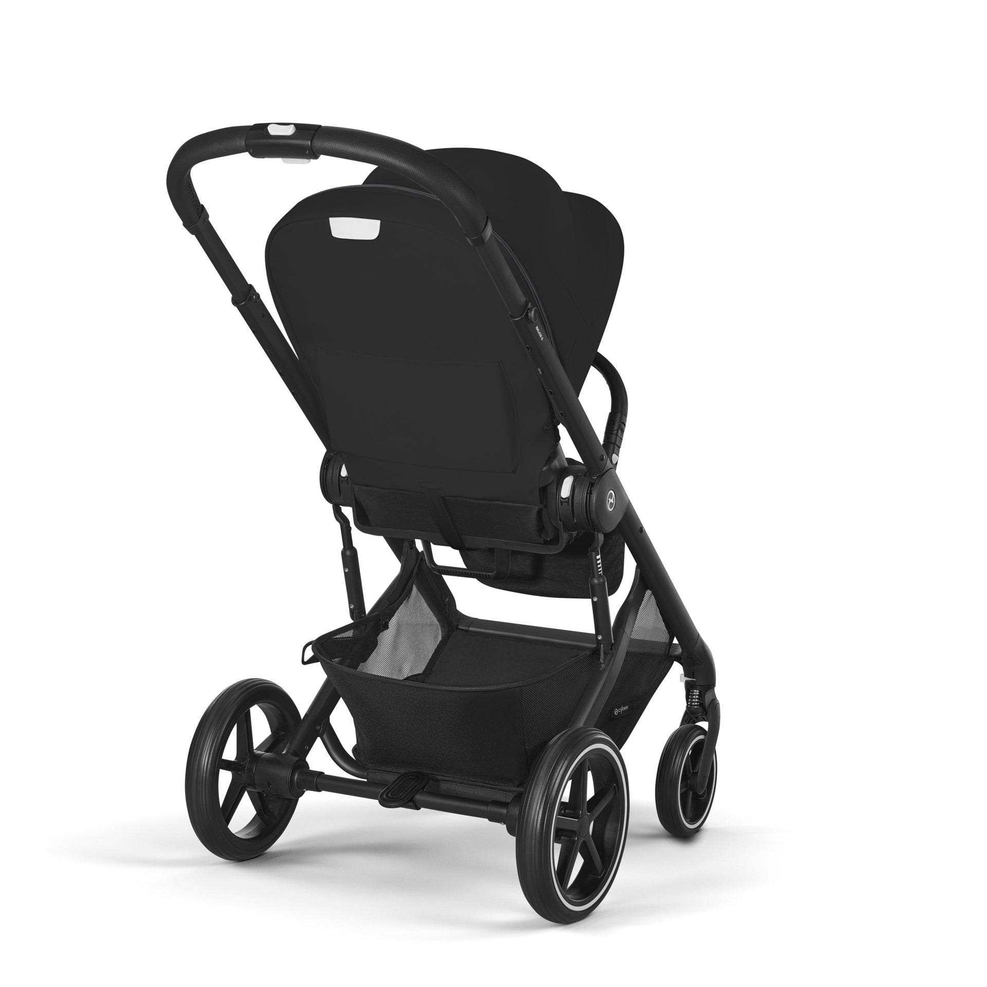 Cybex® Otroški voziček 3v1 Balios S Lux + Avtosedež Cloud G Moon Black (+ Rain cover) Cybex