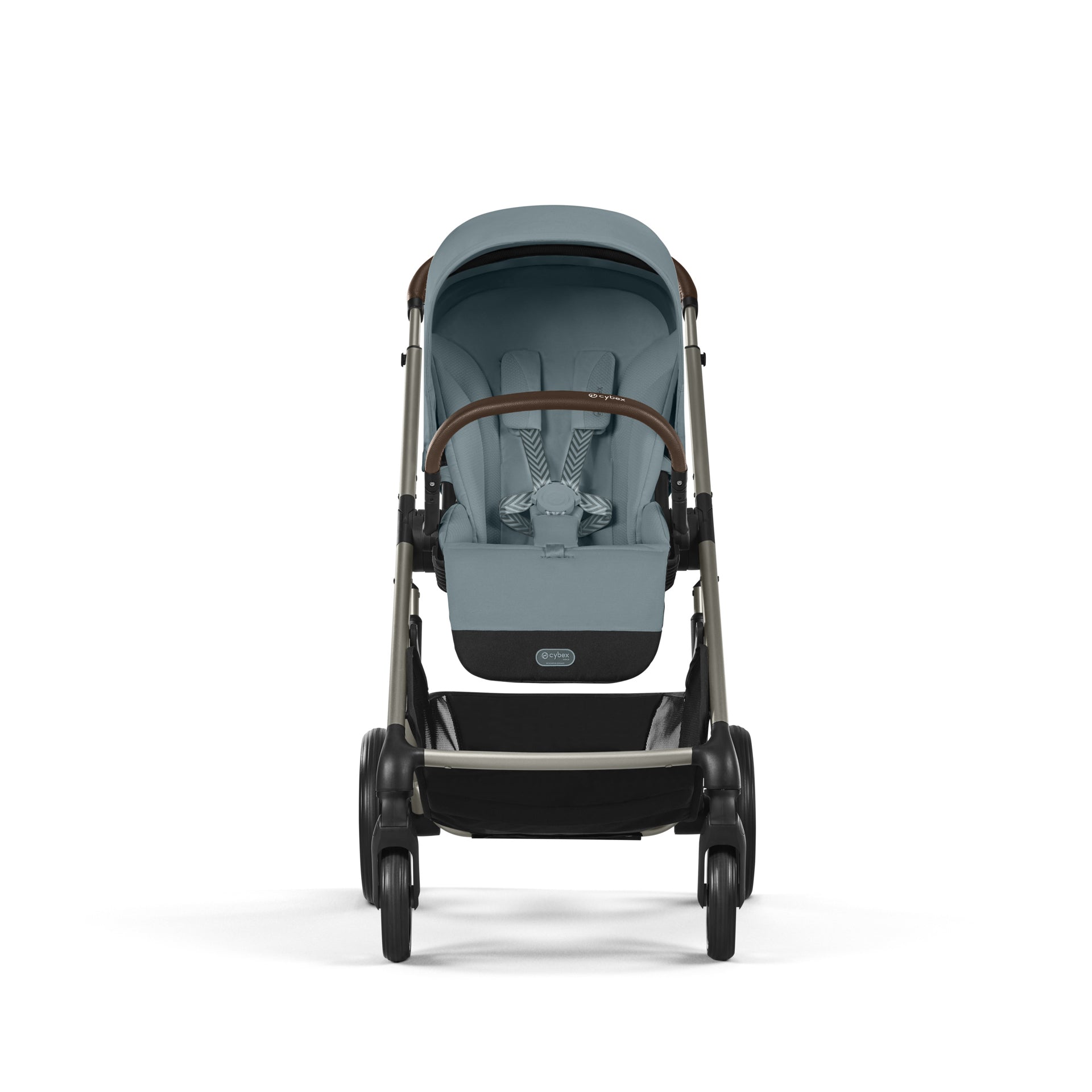 Cybex® Otroški voziček 4v1 Balios S Lux + Avtosedež Cloud G + IsoFix baza G Stormy Blue (+ Rain cover) Cybex