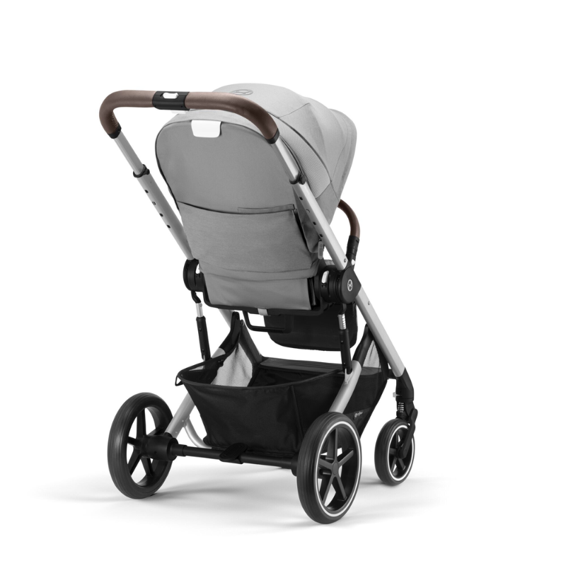 Cybex® Otroški voziček 4v1 Balios S Lux + Avtosedež Cloud G + IsoFix baza G Stone Grey Cybex