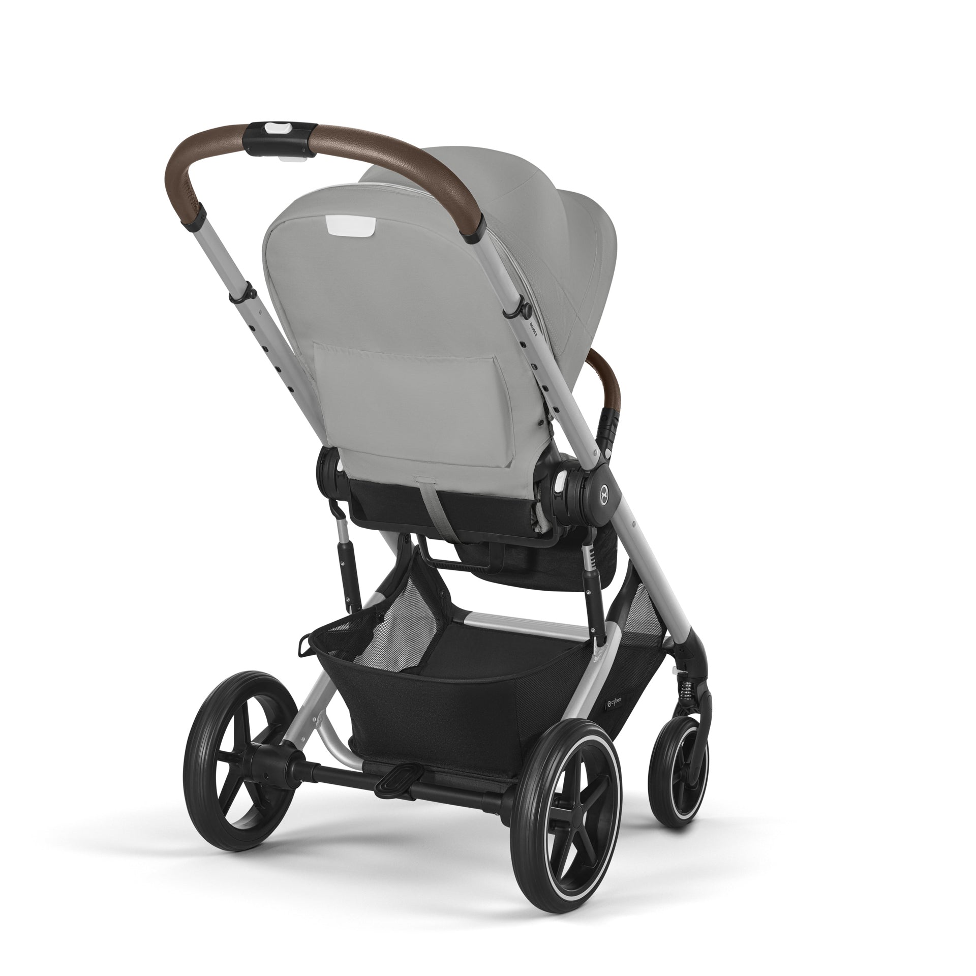 Cybex® Otroški voziček 4v1 Balios S Lux + Avtosedež Cloud G + IsoFix baza G Stone Grey Cybex
