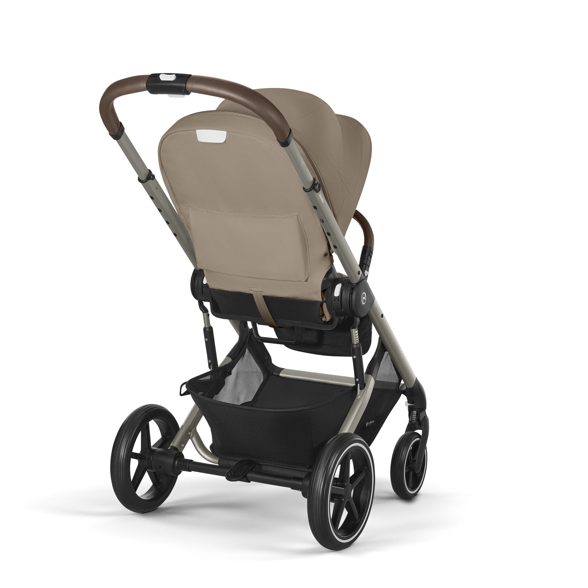Cybex® Otroški voziček 4v1 Balios S Lux + Avtosedež Cloud G + IsoFix baza G Almond Beige Cybex
