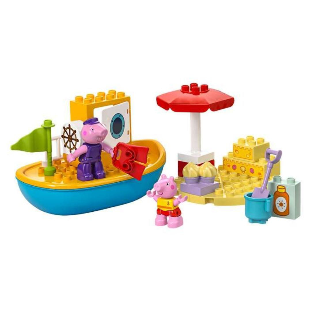 Lego® DUPLO® Pujsa Pepa in potovanje s čolnom Lego