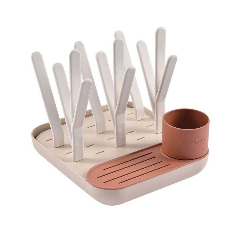 Béaba® Forest odcejalnik za stekleničke Terracotta / Clay Béaba