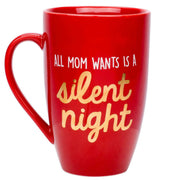 Pearhead® Skodelica 'All Mom Wants is a Silent Night' Pearhead