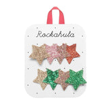 Rockahula® Set of 2 Clips Jolly Glitter Star 