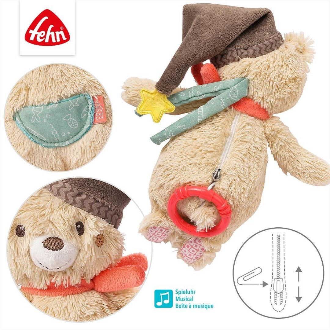 Fehn® Glasbena obešanka Medvedek Fehn