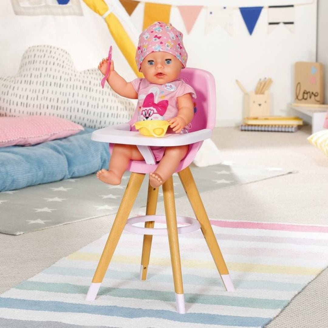 Baby Born® Stolček za hranjenje za dojenčke Zapf Creation