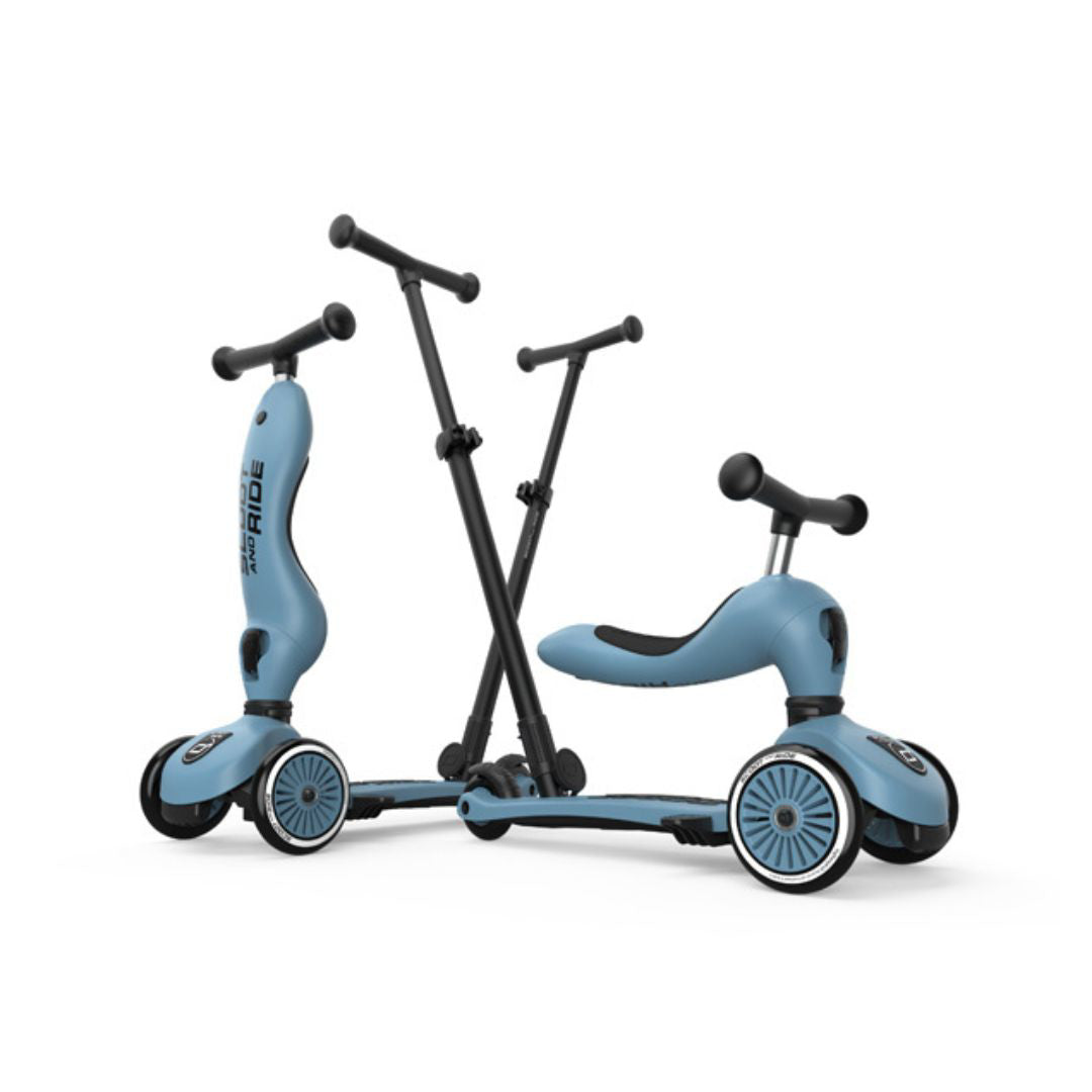 Scoot & Ride® Otroški poganjalec in skiro Highwaykick 1 Push and Go Steel Scoot & Ride