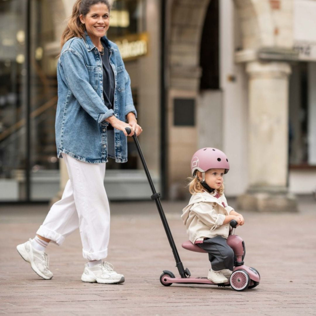 Scoot & Ride® Otroški poganjalec in skiro Highwaykick 1 Push and Go Wildberry Scoot & Ride