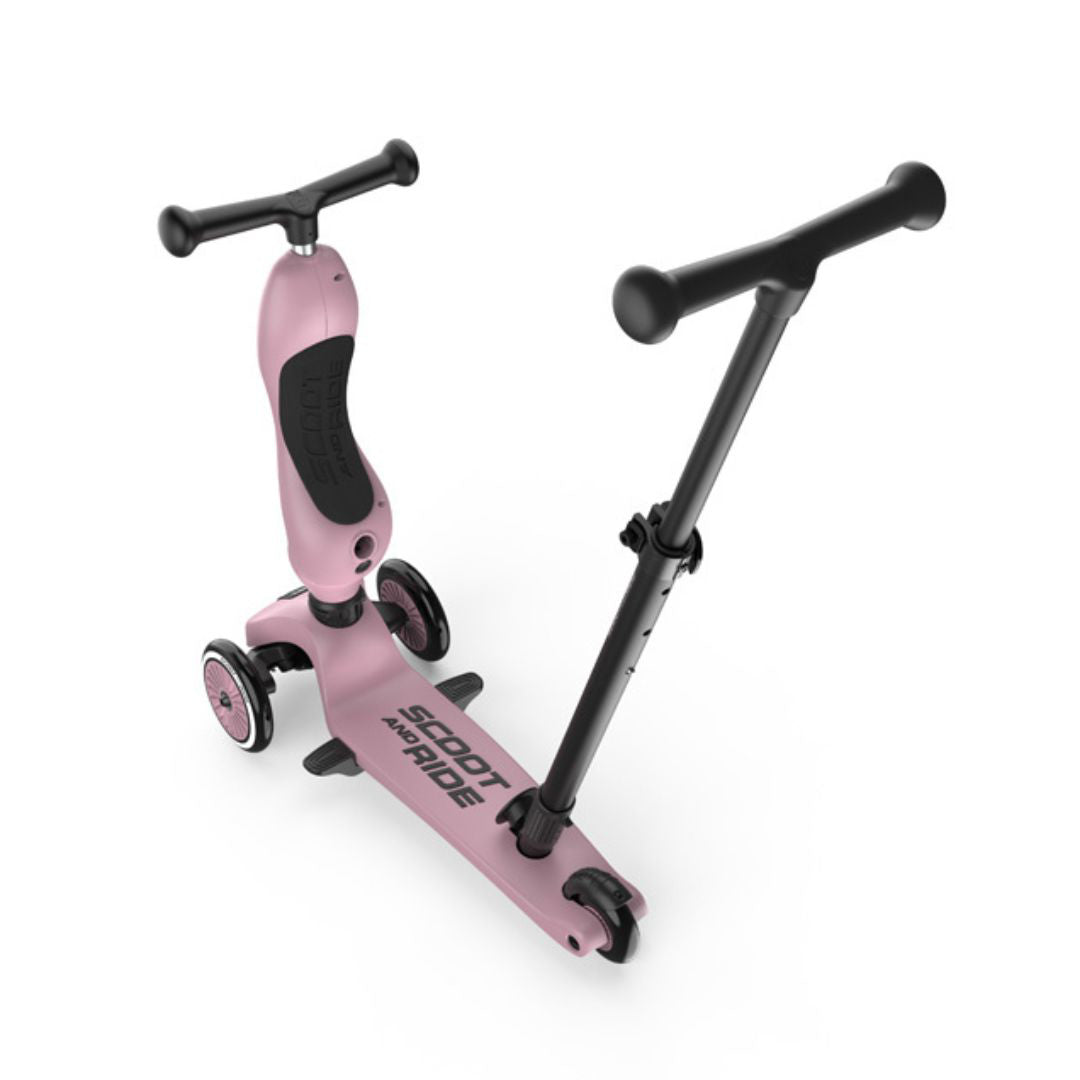 Scoot & Ride® Otroški poganjalec in skiro Highwaykick 1 Push and Go Wildberry Scoot & Ride