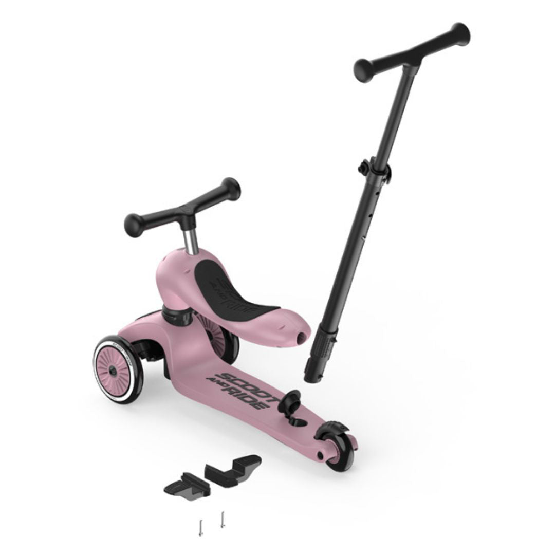 Scoot & Ride® Otroški poganjalec in skiro Highwaykick 1 Push and Go Wildberry Scoot & Ride