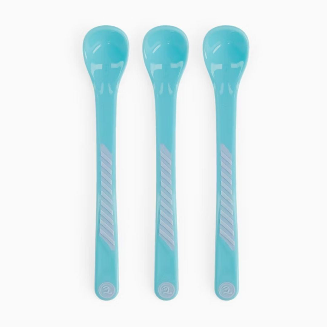Twistshake® Žlička 3 kos (6+m) Pastel Blue Twistshake