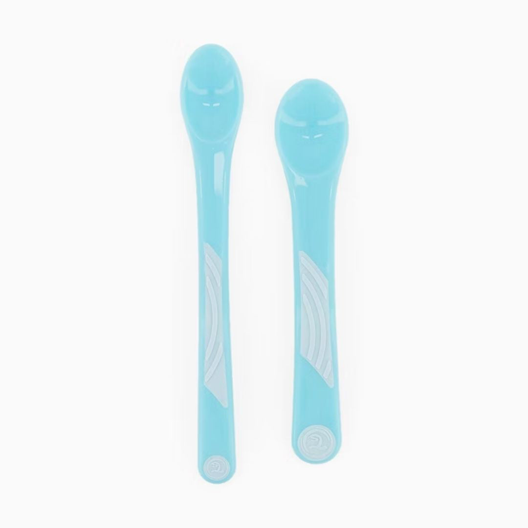 Twistshake® Žlička 2 kos (6+m) Pastel Blue Twistshake