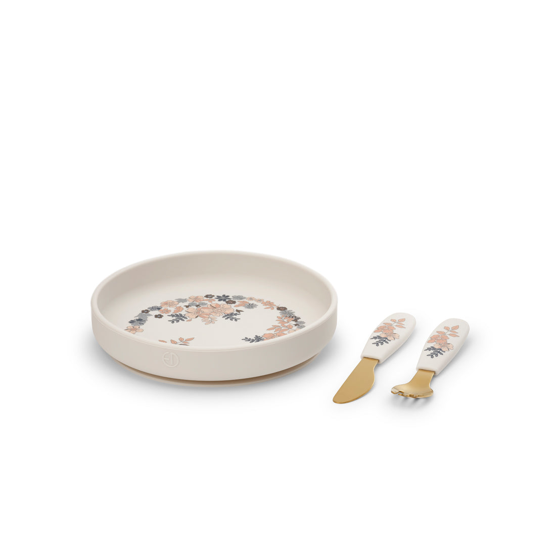 Elodie® Silikonski jedilni set Blue Garden Elodie Details
