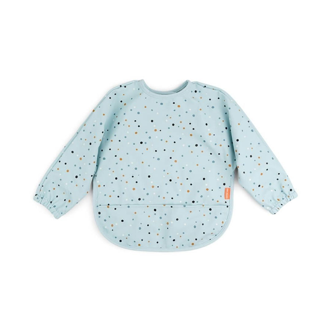 Done by Deer® Slinček z rokavi Happy Dots Blue Done by Deer