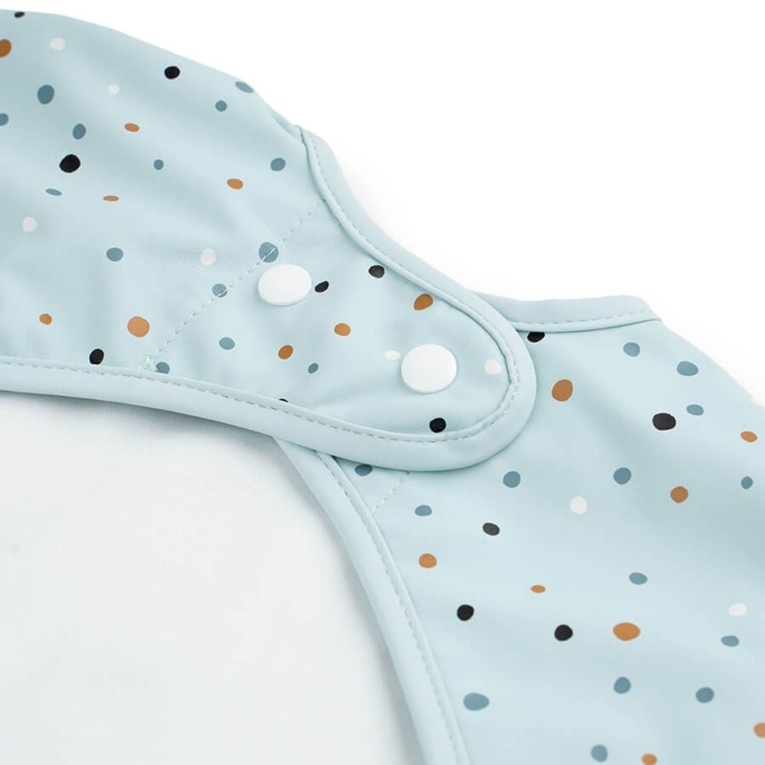 Done by Deer® Slinček z rokavi Happy Dots Blue Done by Deer