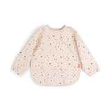 Done by Deer® Bib with sleeves Happy Dots Powder