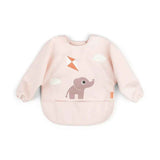 Done by Deer® Bib with sleeves Playground Powder