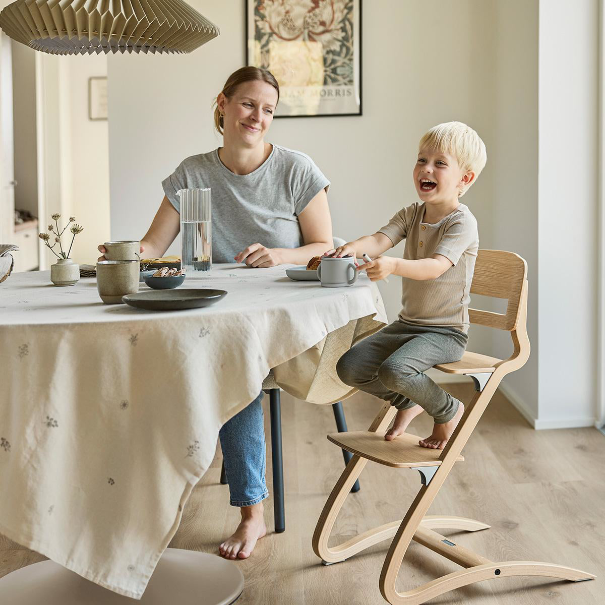 Leander® Otroški stol za hranjenje Louie™ Oak Natural Leander