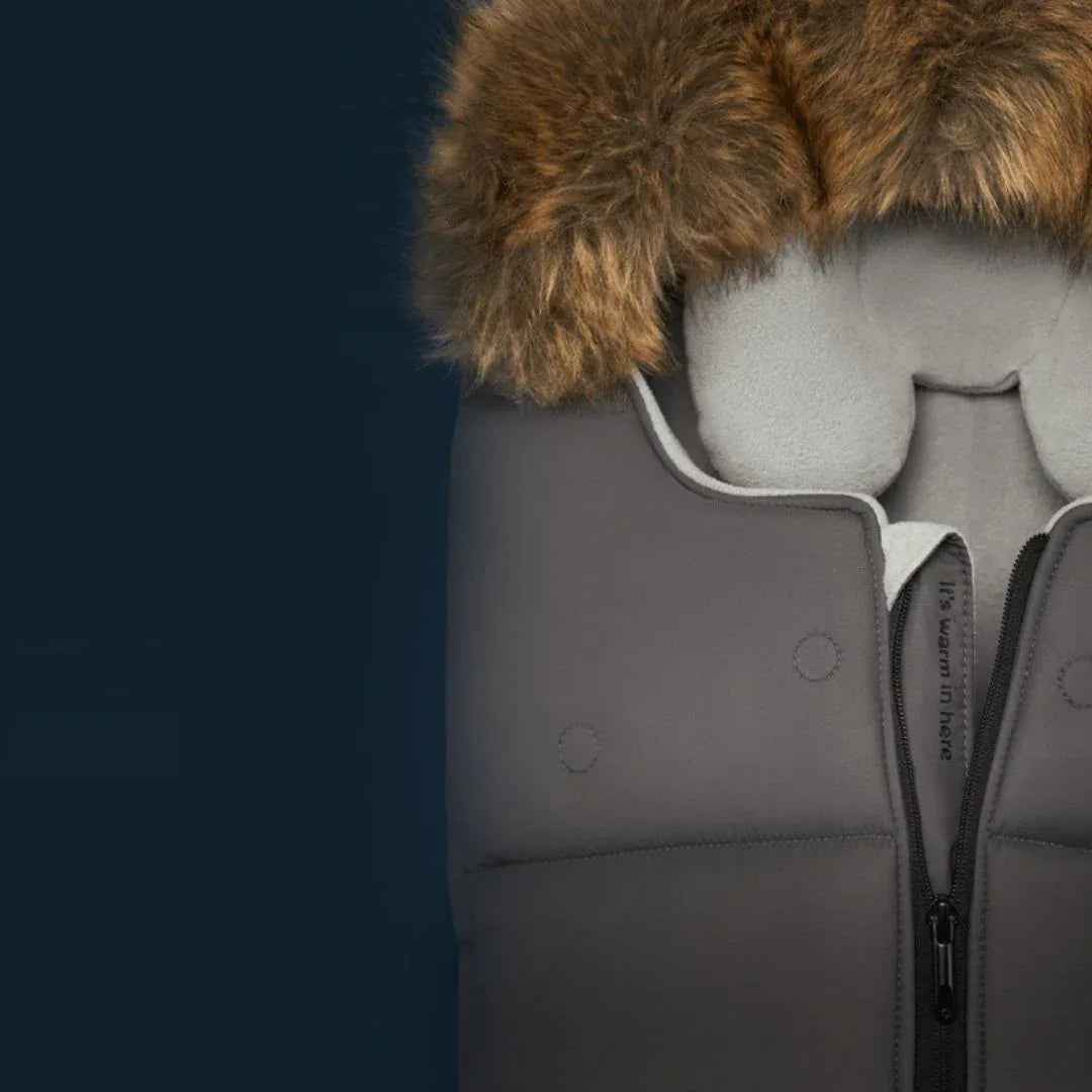 Anex® Zimska vreča za voziček WOM 0+ Dark grey Anex