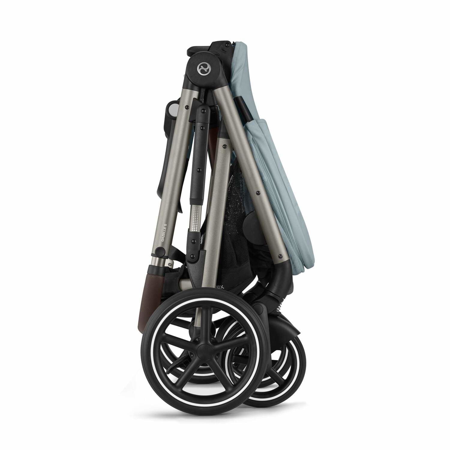 Cybex® Otroški voziček Gazelle™ S Stormy Blue (Taupe Frame) Cybex
