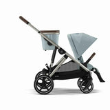 Cybex® Stroller Gazelle™ S Stormy Blue (Taupe Frame)