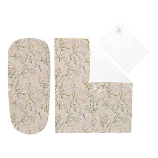 KikkaBoo® Kinderbettwäsche Secret Garden Beige 80x60