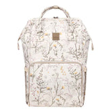 KikkaBoo® Changing Backpack Siena Luxe Secret Garden Beige