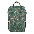 KikkaBoo® Changing Backpack Siena Luxe Secret Garden Deep Green