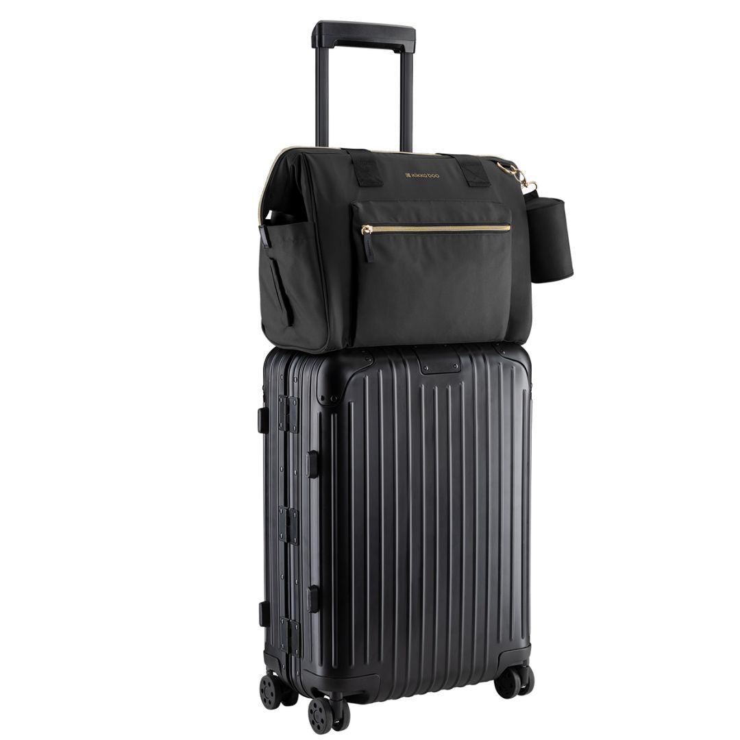 KikkaBoo® Previjalna torba Maxi Black NEW 2025 KikkaBoo