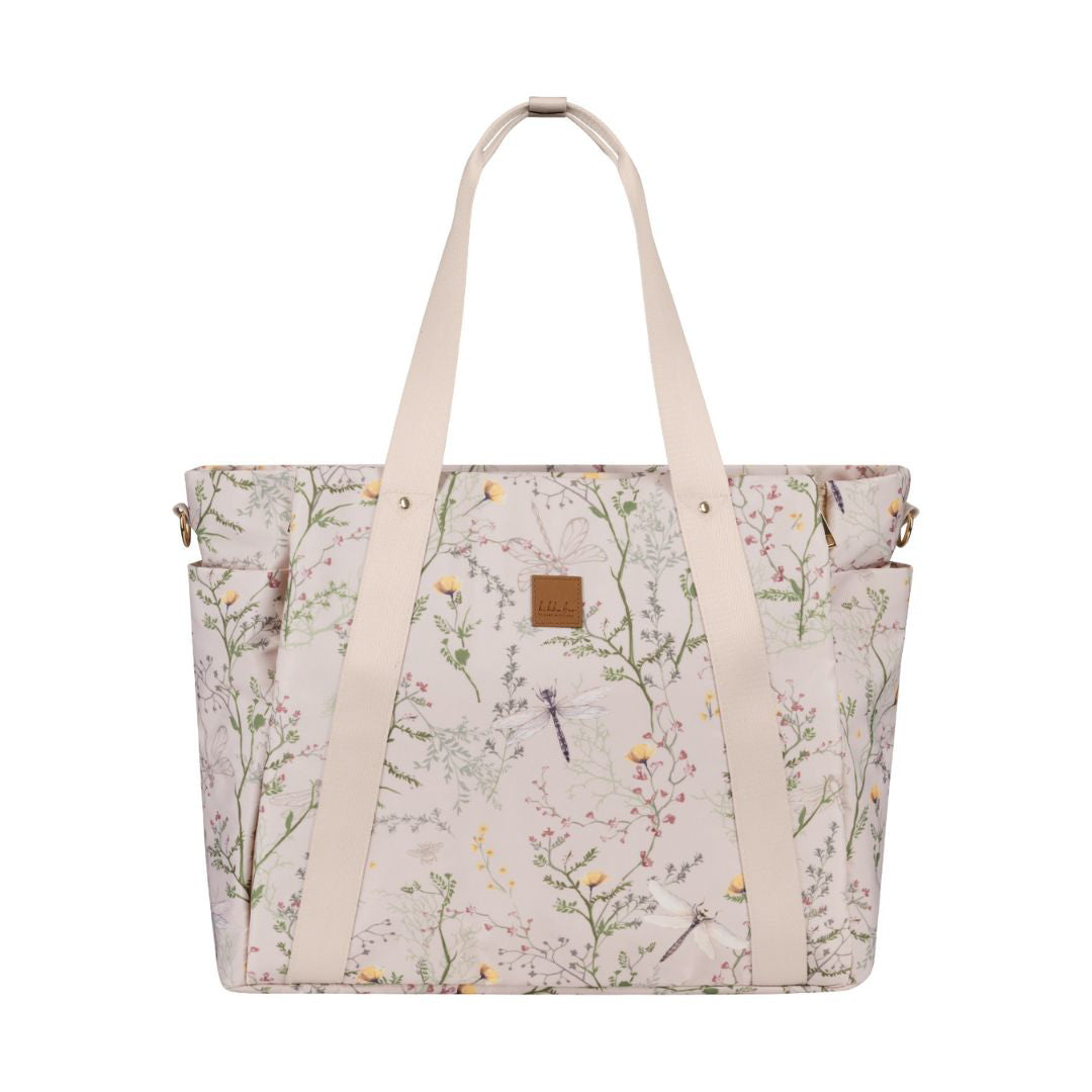 KikkaBoo® Previjalna torba Florence Secret Garden Beige KikkaBoo