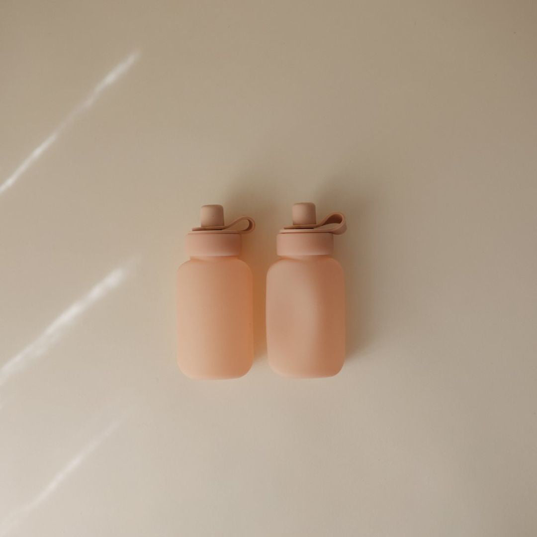 Mushie® Set 2 silikonskih modelčkov za smoothie Blush Mushie