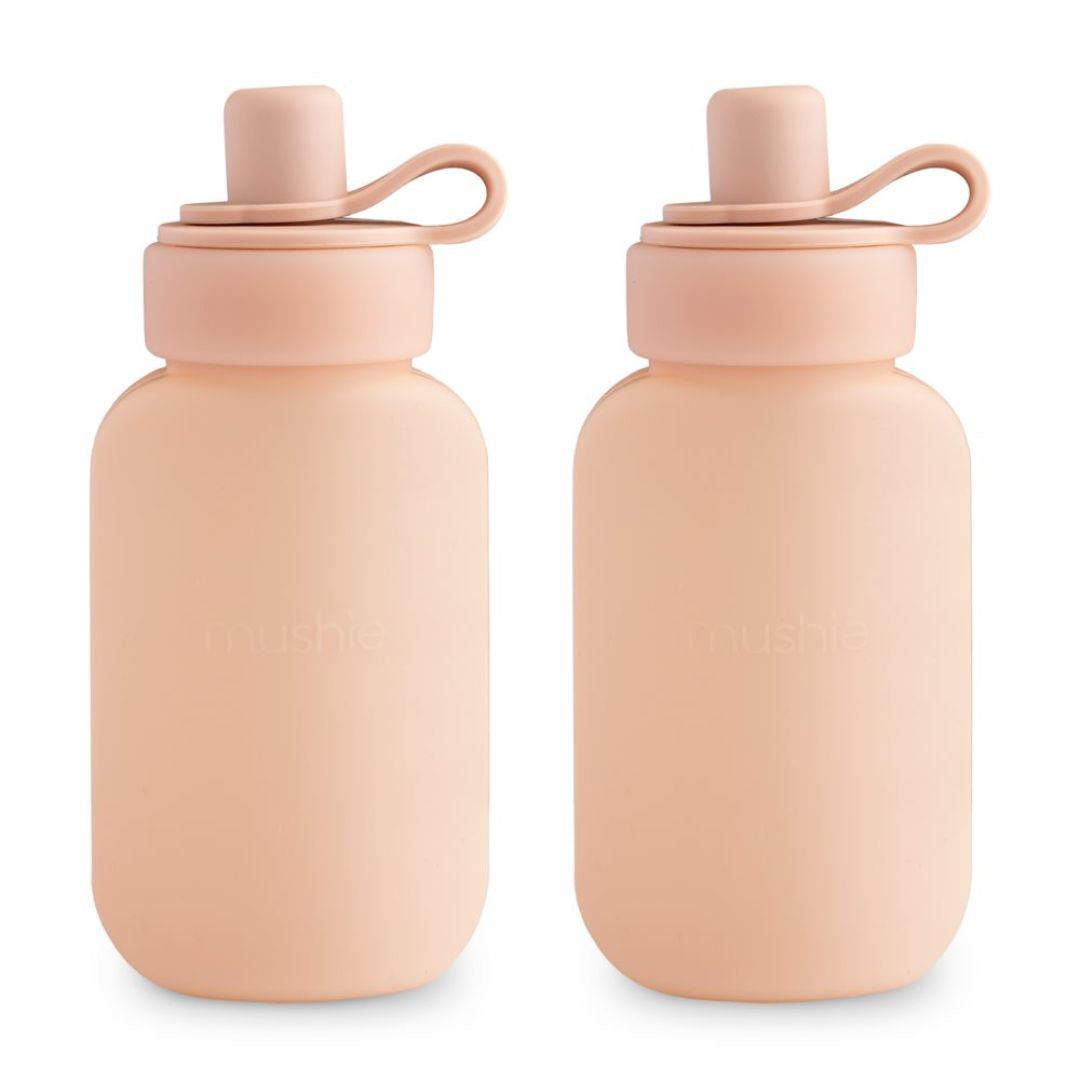 Mushie® Set 2 silikonskih modelčkov za smoothie Blush Mushie
