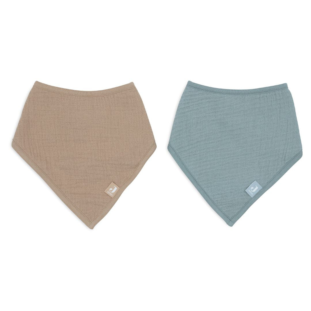 Jollein® Muslin bandana slinček Sea Green/Biscuit 2 kosa Jollein