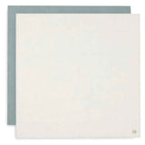 Jollein® Set of 2 Swaddle Diapers 115x115 Sea Green/Ivory
