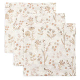 Jollein® Set 3 Mull Windeln Bloomy 31x31 cm