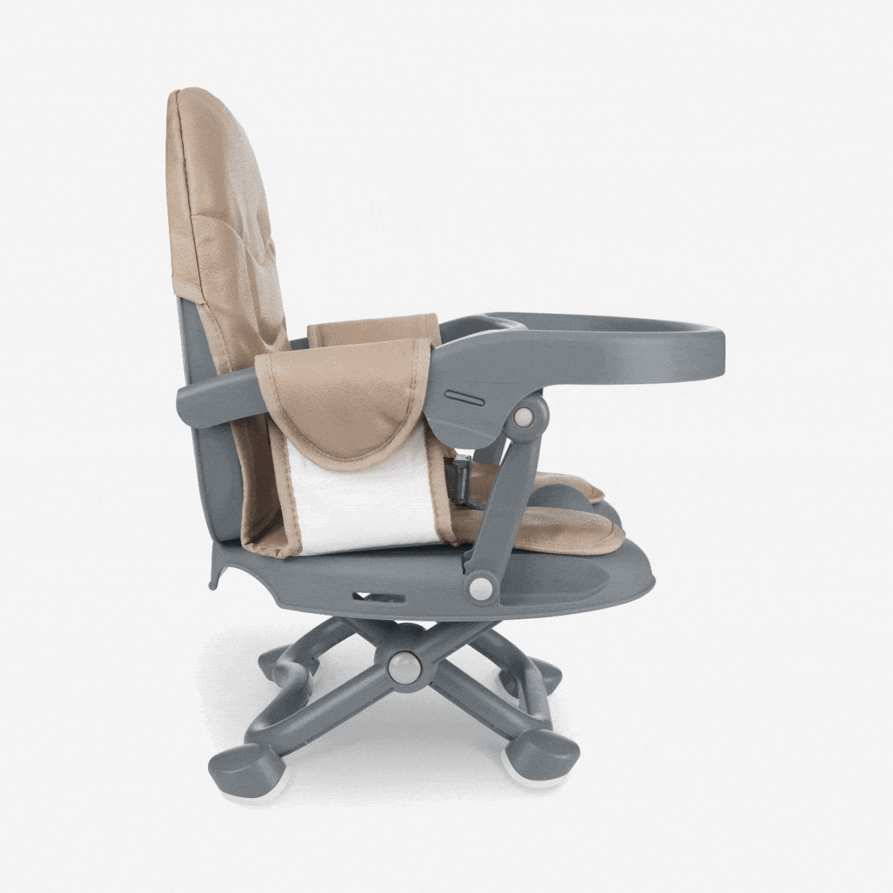 KikkaBoo® Prenosni stolček za hranjenje Pappo Beige KikkaBoo