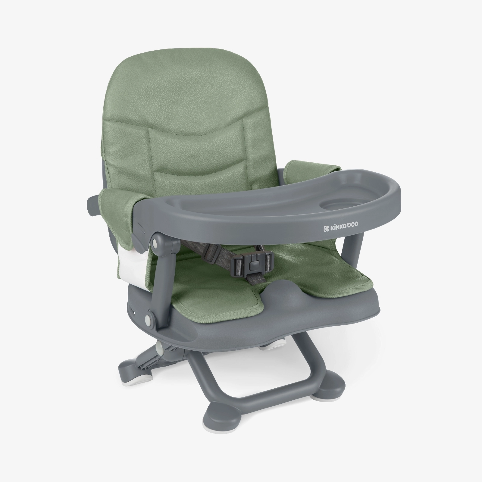 KikkaBoo® Prenosni stolček za hranjenje Pappo Army Green KikkaBoo