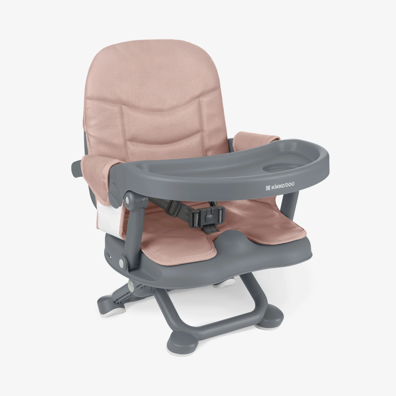 KikkaBoo® Prenosni stolček za hranjenje Pappo Pink KikkaBoo