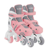 Globber® Rolerji Learning 2v1 S/M: 30-33 Pastel Pink