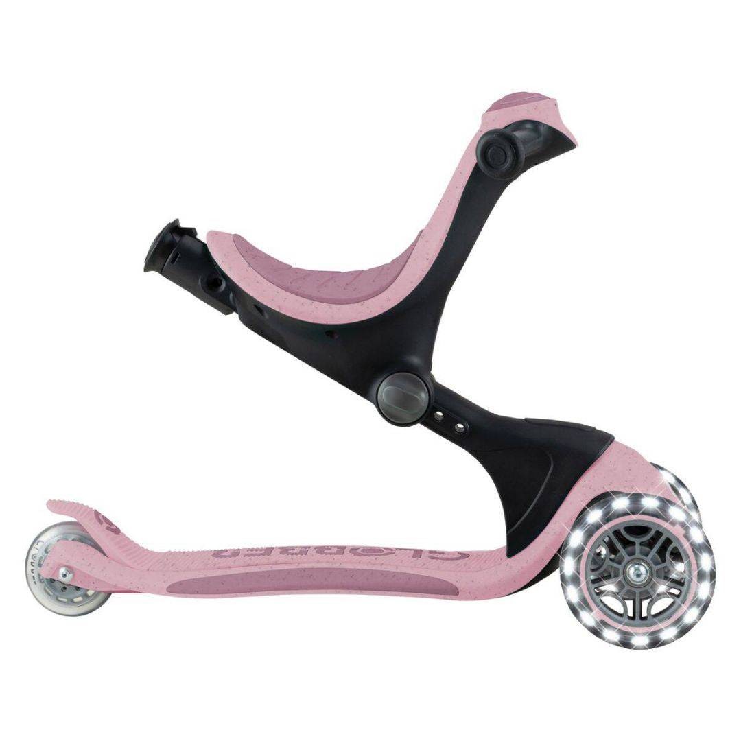 Globber® Zložljivi otroški skiro GO UP deluxe 360° s svetlečimi kolesi Berry Globber