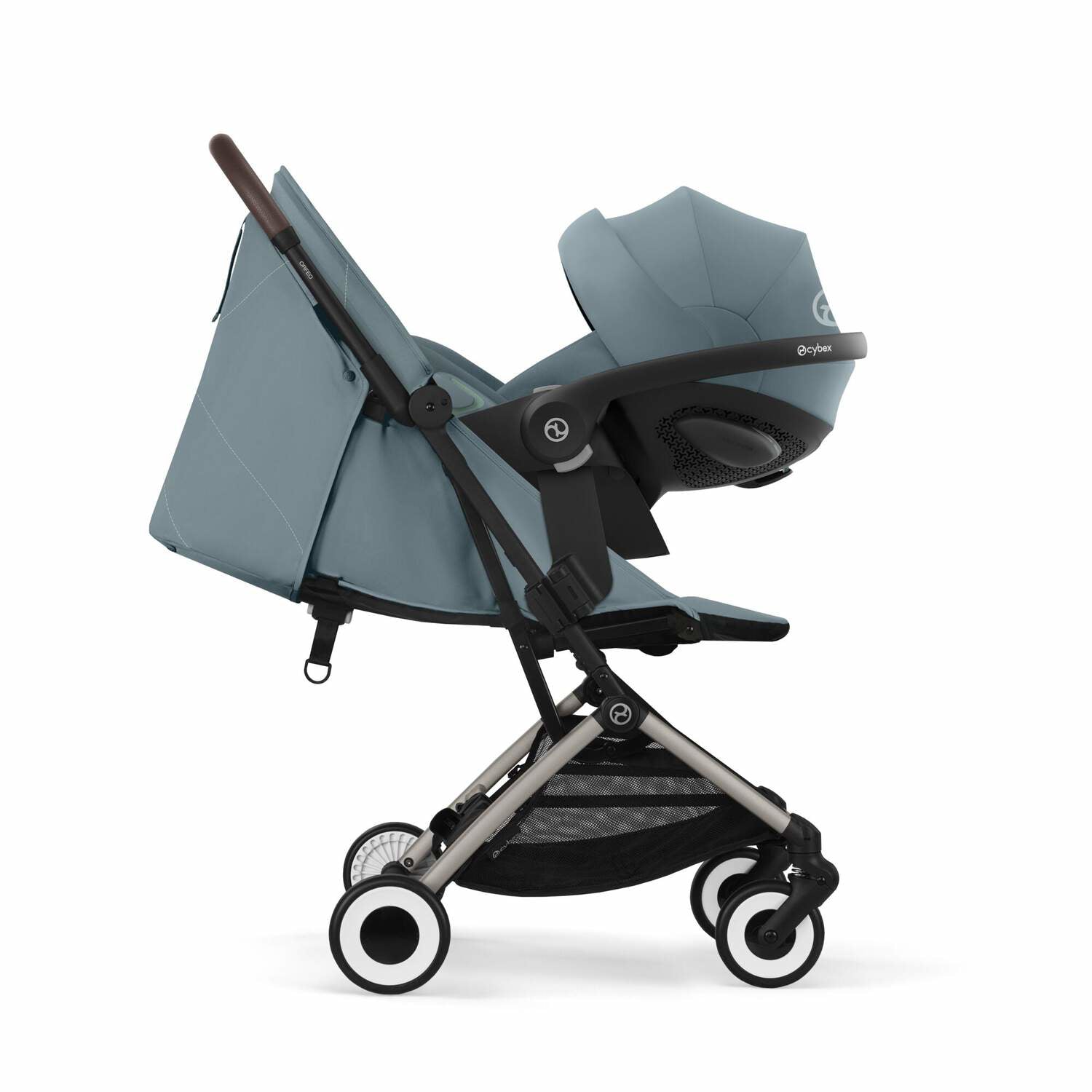 Cybex® Otroški voziček Orfeo (0-22kg) Stormy Blue (Taupe Frame) Cybex