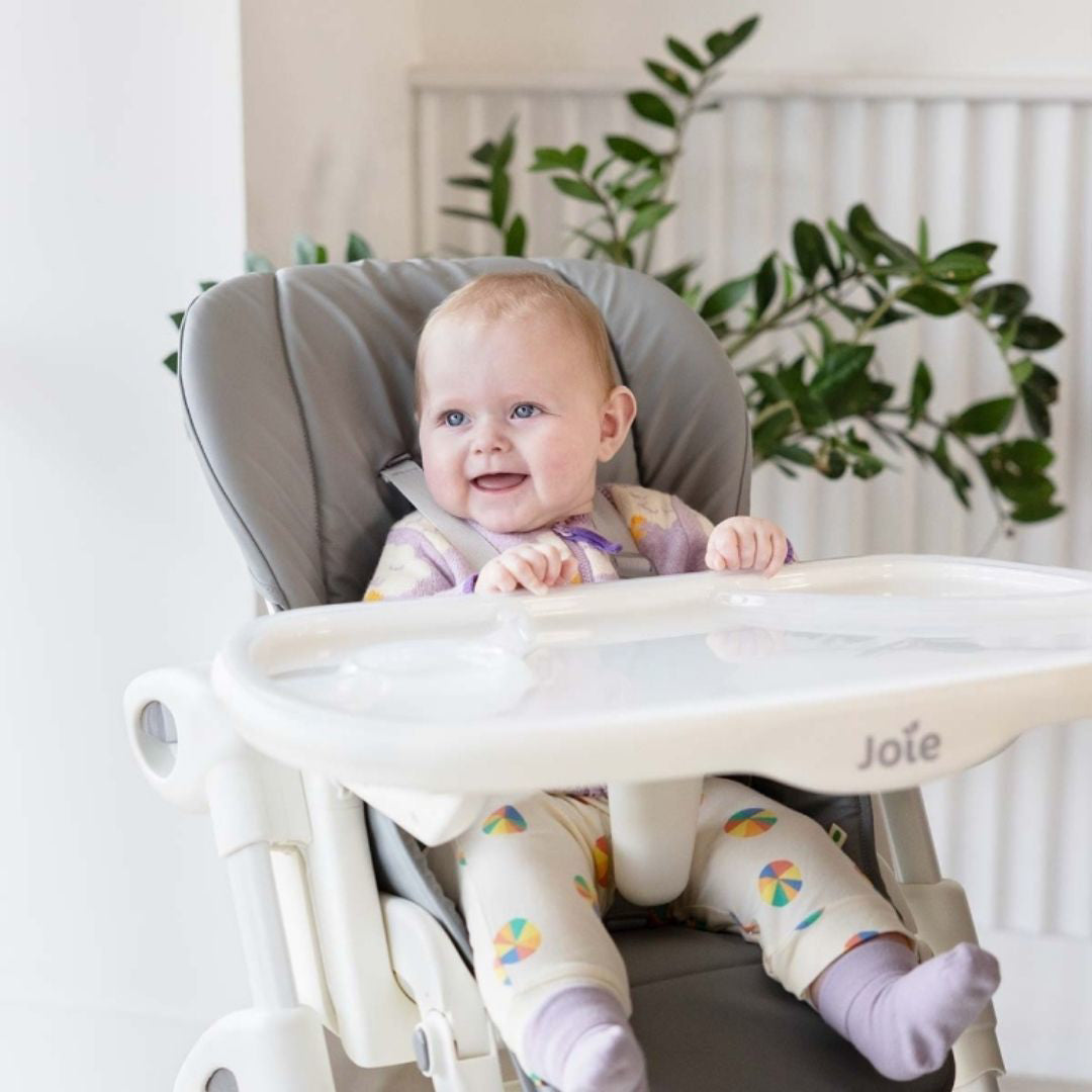Joie® Stolček za prehranjevanje Mimzy™ Recline ABC Charcoal Joie